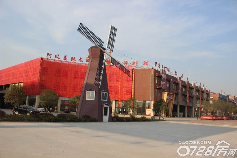 中国龙虾城10月工程进度美食广场