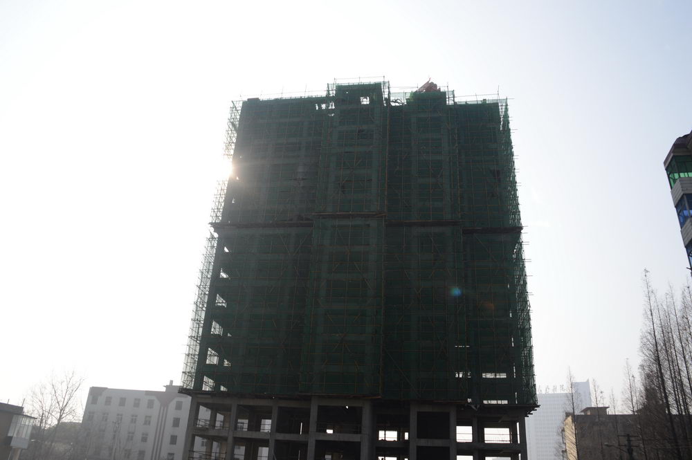 东湖金利屋2016年12月工程进度5#楼已建至14层
